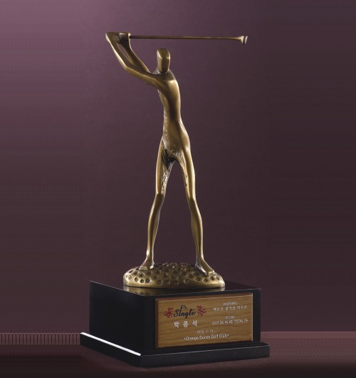 청동조각트로피B06
