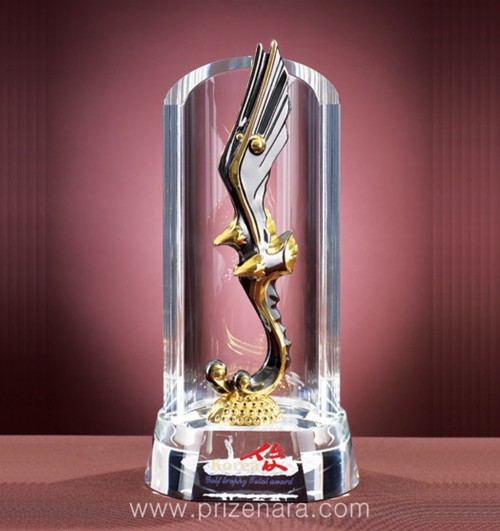 크리스탈금속트로피G235