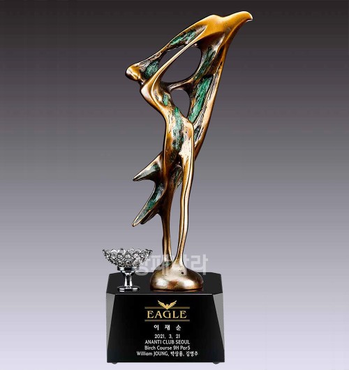 청동조각트로피B15